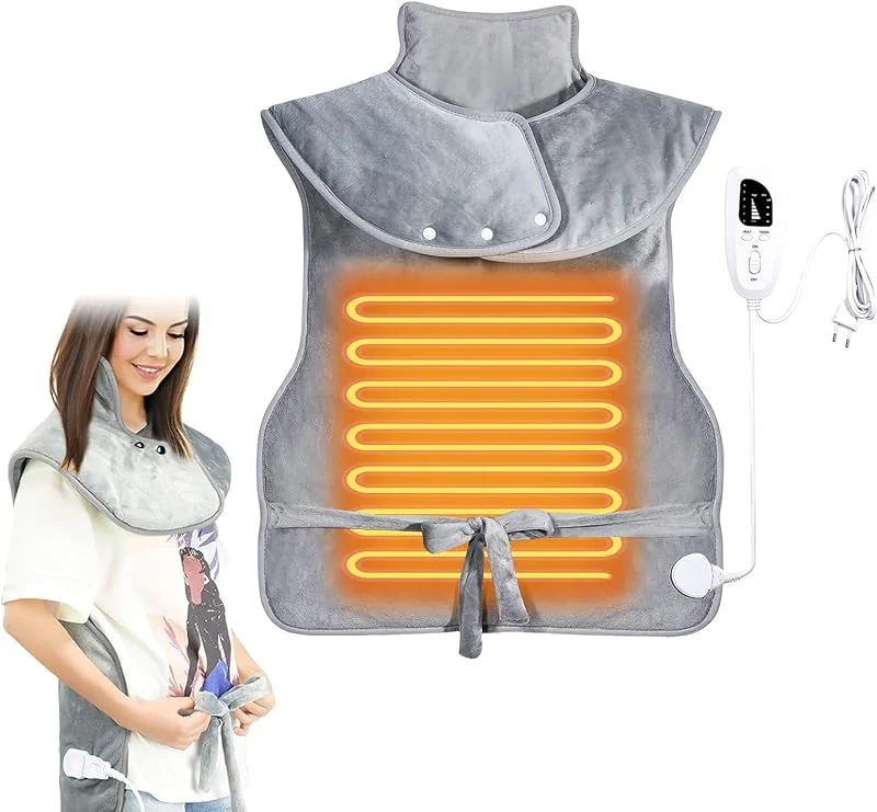 Heizkissen, 120 W, elektrisch, für Schulter und Nacken, 94 x 61 cm — Heizung Warmepumpe