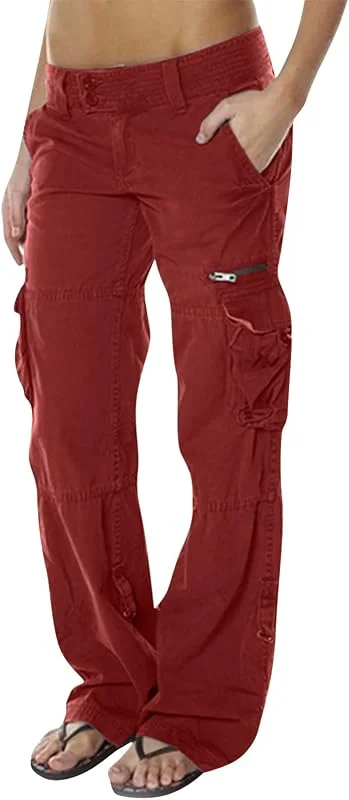 Damen Pant Lange Haremshose Luftig Strandhose Sommerhose Elegant Stretch-Hosen Leicht Freizeithose Loose Frauen Hose Bequeme Sporthose Jogginghose Yogahose — Heizkleidung