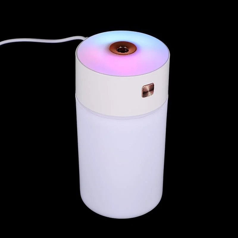 jojofuny USB Luftbefeuchter mit Aromatherapie Tragbarer Leiser Nebelspender für Schlafzimmer und Auto Elegantes Künstlerisches Design Ultraschall Desktop Luftbefeuchter mit Entspannendem