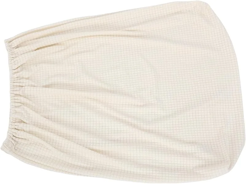Cabilock Elastische Staubschutzabdeckung aus Gewebe für Ölradiatoren und Heizkörper Waschbar 60 X 50 X 1cm Weiße Dekorative Heizkörperabdeckung für Innenbereich Zuhause — Heizung Warmepumpe