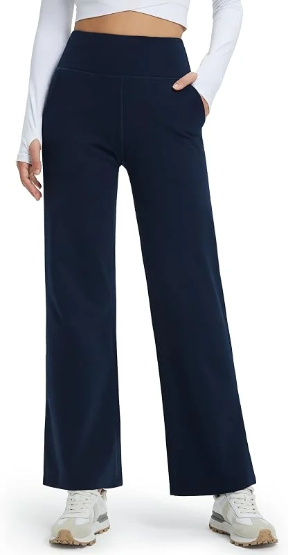 Libin Damen Thermohose Winter Yogahose Weite Freizeithose — Heizkleidung