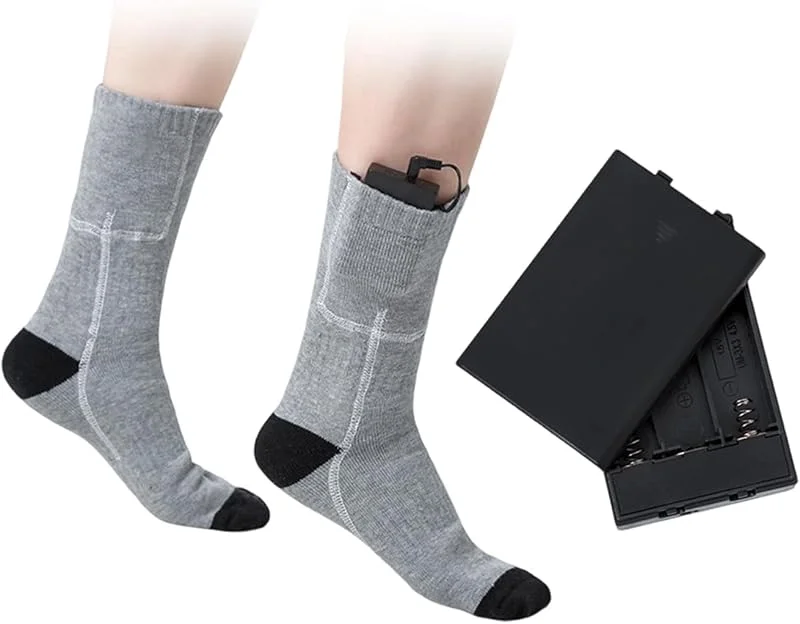 Elektrisch beheizte Socken mit langem Rohrdesign — Heizkleidung
