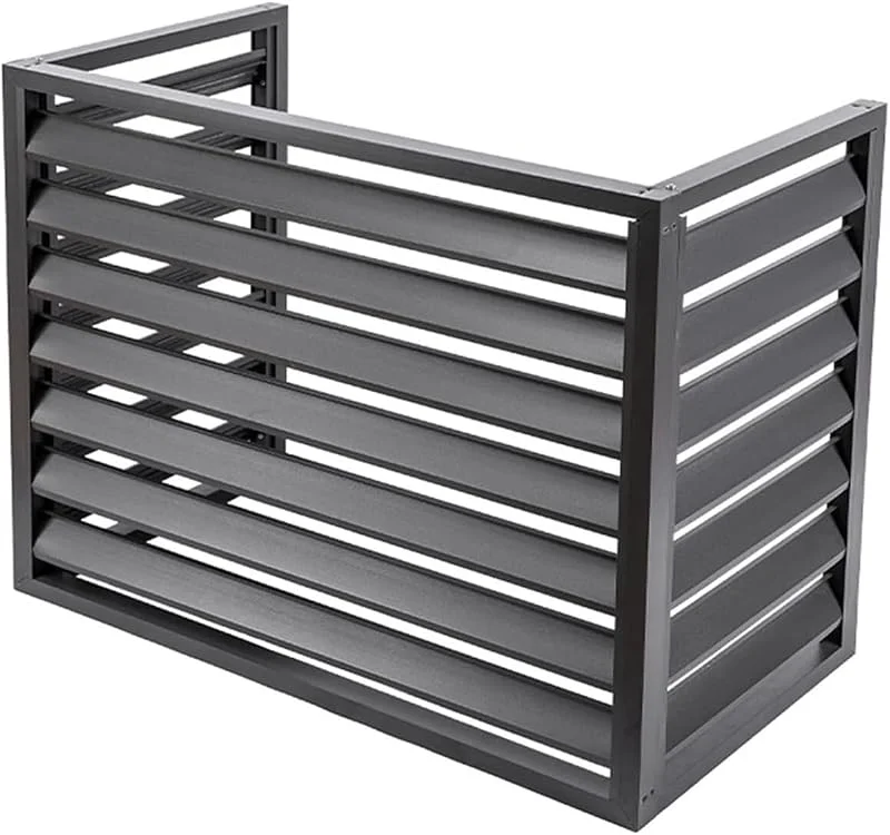 Aluminium-Winterabdeckung for Klimaanlagen und Wärmepumpen(110*60*80cm) — Heizung Warmepumpe