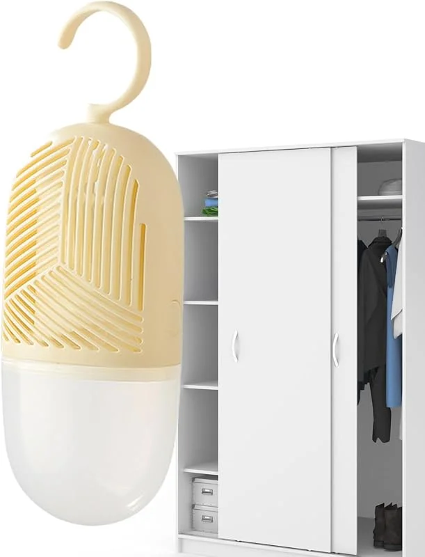 Closet Dehumidifier Reusable Hangable Water Collector Absorbing — Luftbefeuchter