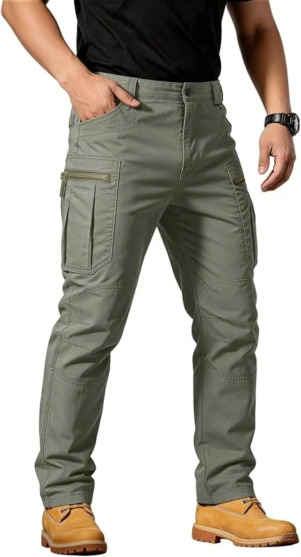 Wanderhose Herren Lang Stretch Outdoor Hosen Gummizug Trekkinghose — Heizkleidung