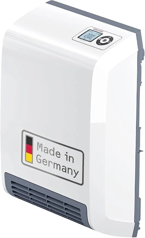 STIEBEL ELTRON Schnellheizer CK 20 Trend LCD für ca. 25 m², TÜV geprüft, Made in Germany, LC-Display, Wochentimer, Keramik Heizlüfter energiesparend, Bad, 2 kW, 236653 — Heizung Warmepumpe