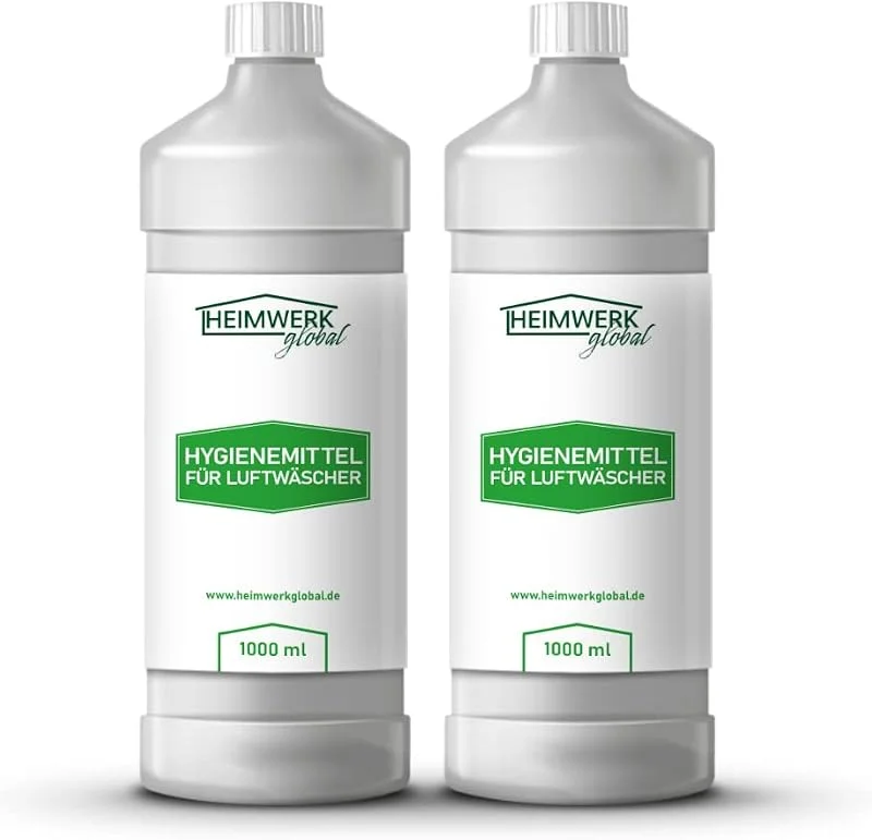 Heimwerkglobal 2 Liter Hygienemittel für Luftwäscher Luftreiniger Luftbefeuchter Raumklimaverbesserer