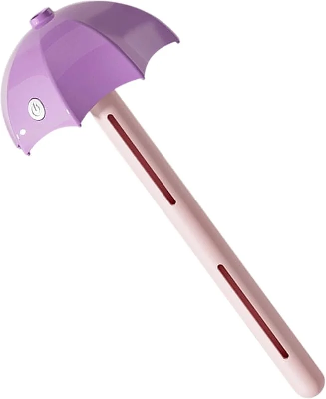 Mini Luftbefeuchter, Umbrella Shape USB Mist Diffuser mit Licht