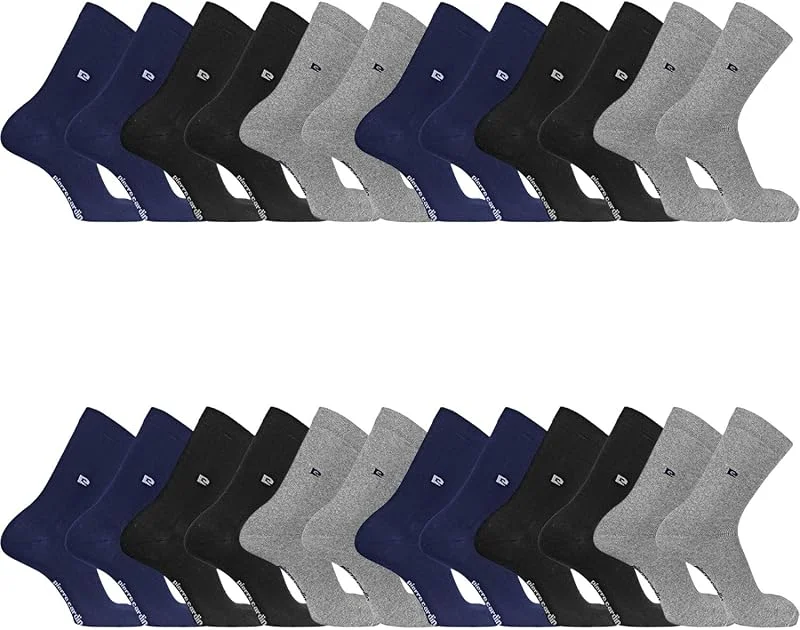 pierre cardin underwear Socken Herren 40-46, 12er-Pack, Grau — Heizkleidung