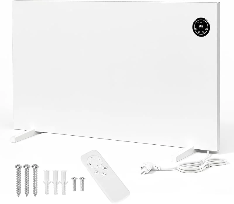 Infrarotheizung 750W mit Thermostat, Infrarot Wandheizung — Heizung Warmepumpe