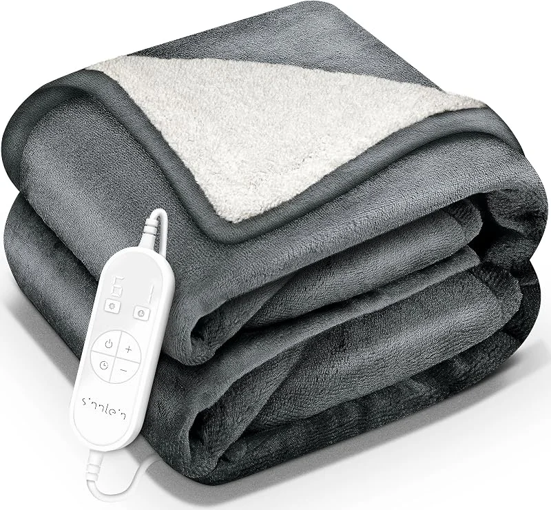 sinnlein® Heizdecke 200x180cm mit Abschaltautomatik, Wärmedecke elektrisch — Heizung Warmepumpe