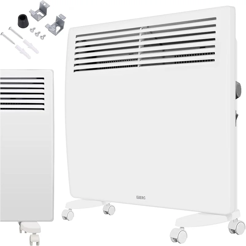 EBERG VECTO V20Y1 Konvektorheizung 2000 W, Thermostat, Weiß — Heizung Warmepumpe