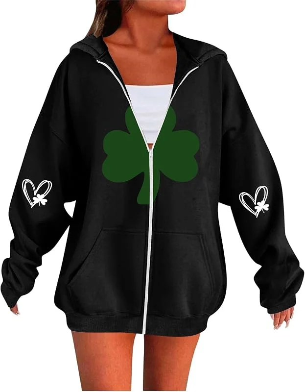 HOOUDO Damen Sweatjacke Kapuzenpullover Zip Hoodie Jacke Mit Kapuze Einfarbig, Modisch, Lässig, Und Reißverschluss, Inklusive Hut Sportjacken Für Japan Teddy Fleecejacke XXL Blau Häkel Oberteil — Heizkleidung