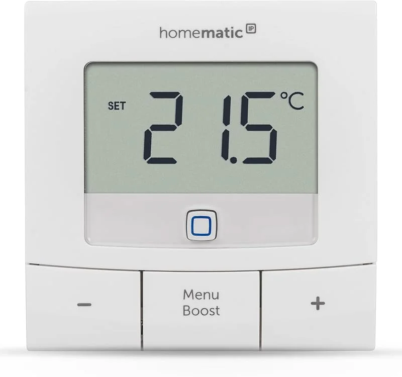 Homematic IP Wandthermostat – Basic — Heizung Warmepumpe