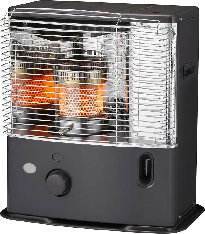 Brennstoffkocher qlima R3224X-flüssig mit Docht-2, 4Kw-schwarz — Heizung Warmepumpe