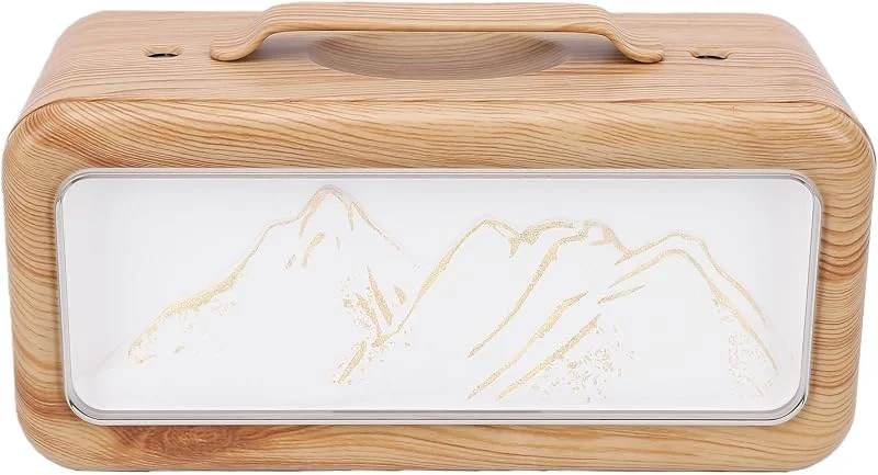 Irfora Duftdiffusor mit Verstellbarer Beleuchtung (Light Wood Grain) — Luftbefeuchter