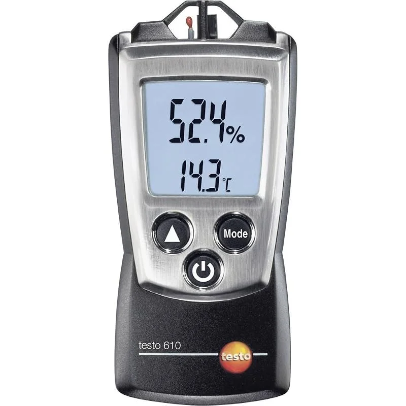 testo - 610 - 0560 0610 - Thermohygrometer zur Messung von Luftfeuchtigkeit und Temperatur — Luftbefeuchter
