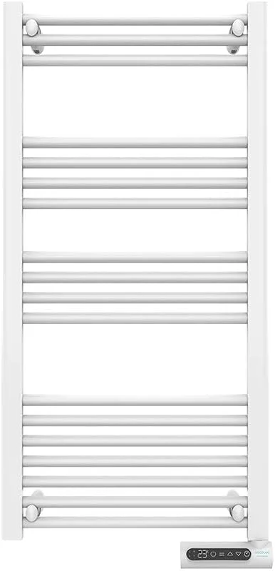 Cecotec Elektrischer Badheizkörper ReadyWarm 9200 Smart Towel White. 750 W, LED-Display, Touch Control, Timer, 3 Betriebsmodi, ideal für Badezimmer, 2 Sicherheitssysteme, IP24, Weiß — Heizung Warmepumpe