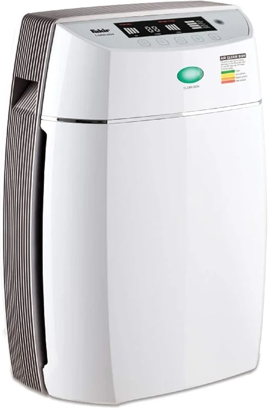 Fakir Luminoso - Luftreiniger mit Aktivkohlefilter I HEPA-Luftreinigungsgeräte I Luftqualitätmesser mit Fernbedienung & Zeitschaltuhr I Purifier für Allergiker I Bis zu 50 m2 — Luftbefeuchter