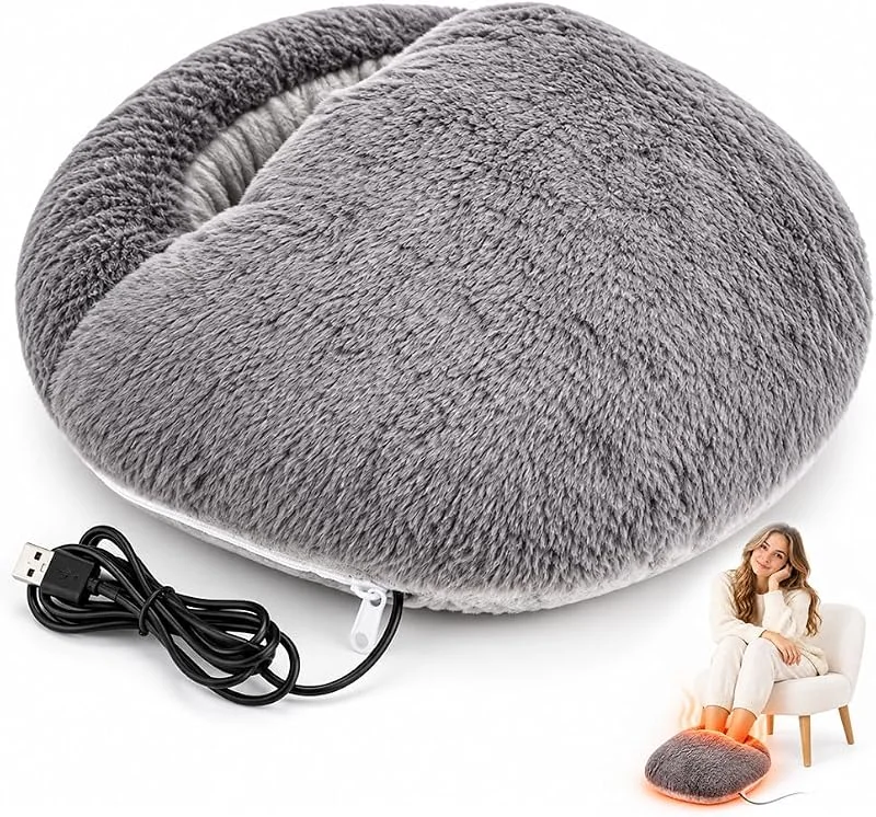 USB Fusswärmer Elektrisch, 5V 2A Beheizter Fußsack Plug and Play — Heizkleidung