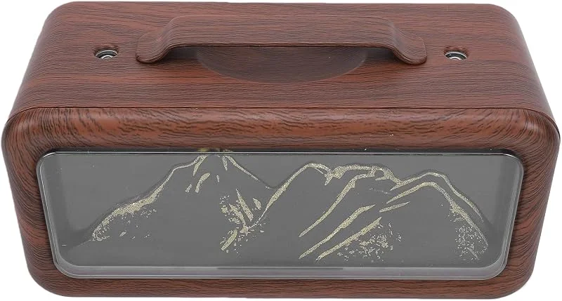 Irfora Duftdiffusor mit Verstellbarer Beleuchtung (Dark Wood Grain) — Luftbefeuchter