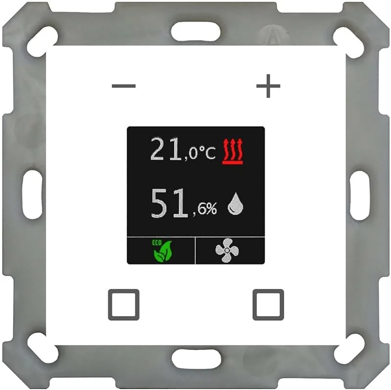Raumtemperaturregler Smart 55mm MDT SCN-RTR55S.01 — Heizung Warmepumpe