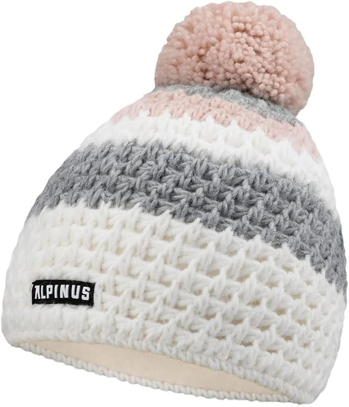 Alpinus - Mütze Damen Luosto, Mützen Warme, Wintermütze Damen — Heizkleidung