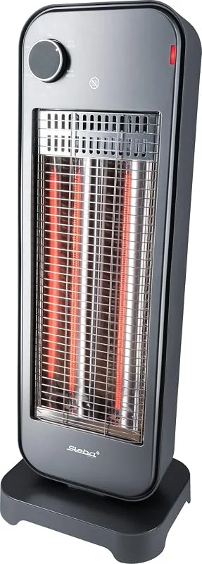 Steba CH 2 ECO Carbon-Heizstrahler, 2 Heizstufen, leise & effizient — Heizung Warmepumpe