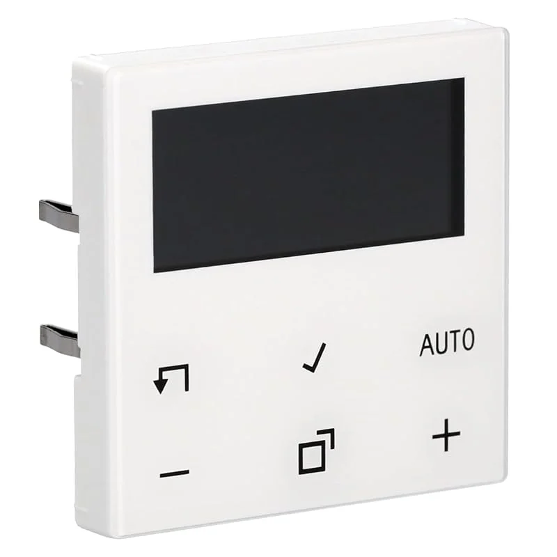 JUNG BTA1791WW JUNG Home Raumthermostat-Display Glas Alpinweiß — Heizung Warmepumpe
