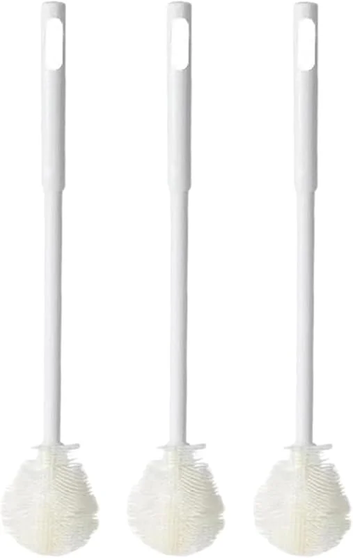 Baby Flaschenbürste, Faltbare Flaschenbürsten, 3 Stück Langer Griff Set, Kompaktes Aufbewahrungsdesign, Multi-Use Reinigungswerkzeug, Küche & Pflege, Luftbefeuchter Reinigung, 10.24 — Hautpflege