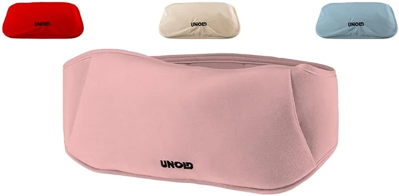 Unold Wärmi - Elektrische Wärmflasche, Rosa, wohltuende Wärme an Bauch, Rücken, Nacken, Sichere Handhabung, ohne heißes Wasser, bis 65 °C — Heizung Warmepumpe