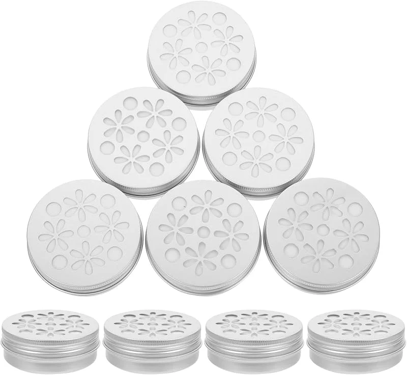 Aromadiffusor 60ml aus Aluminium mit Schraubverschluss, 10 Stück — Luftbefeuchter