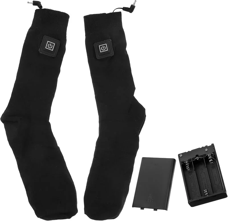 Elektrische Heizsocken Baumwolle Doppel Lage DREI Heizstufen Geschenkideen — Heizkleidung