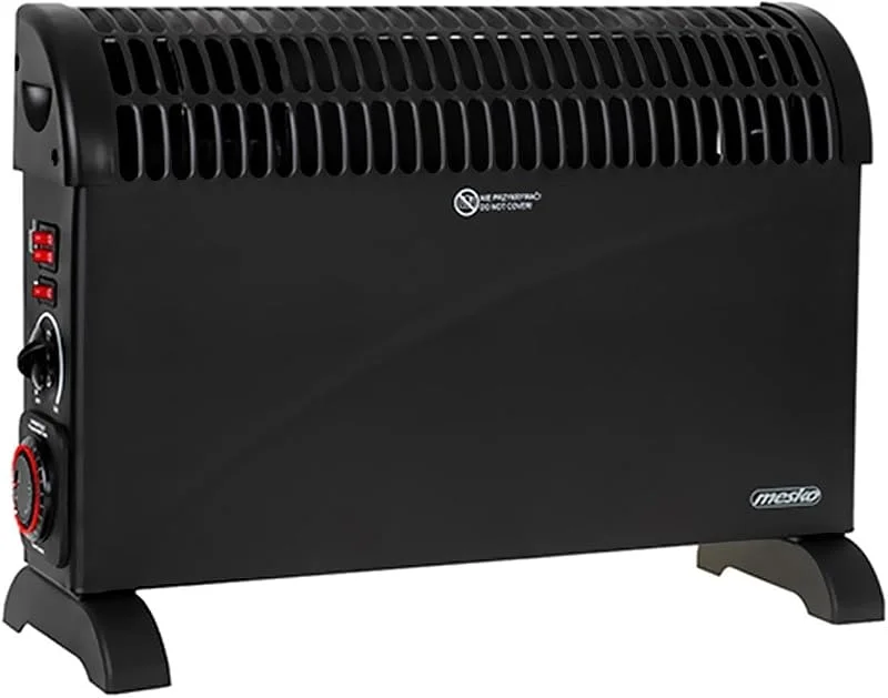 Mesko MS 7741b Heizkonvektor mit Timer und Turboventilator — Heizung Warmepumpe