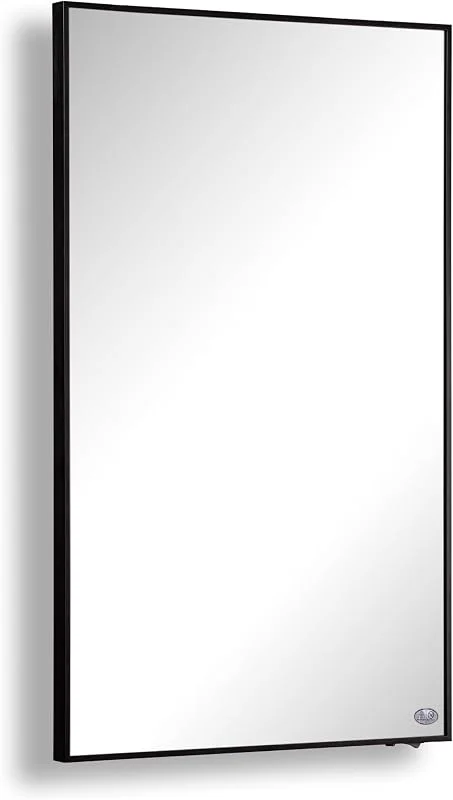 Könighaus Spiegel Infrarotheizung 800 Watt - Thermostat - 11-21 m² — Heizung Warmepumpe