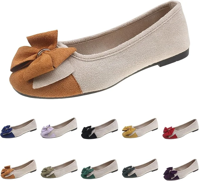 Ballettschuhe Damen Flache Tanzschuhe Damen Mit Schleife Schlupfschuhe Rundspitze Damenschuhe Schuhe Atmungsaktive Ballschuhe Komfortabler Freizeitschuh Modische Gesellschaftstanzschuhe — Heizkleidung