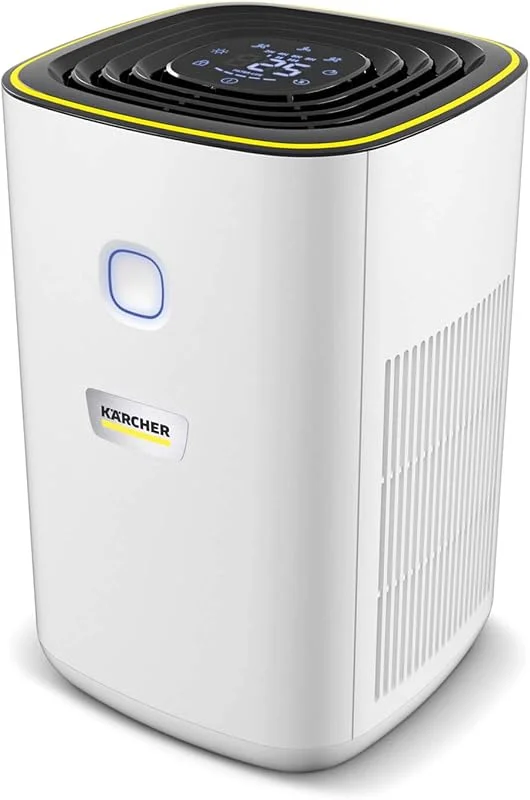 Kärcher Luftreiniger AF 20, Luftdurchsatz: 220m³, h, Raumgröße - 20-40 m², beseitigt 99, 95% der Partikel bis zu 0, 3μm wie Feinstaub, Aerosole, Allergene & Gerüche, Automatik-Funktion, Timer, Nachtmodus — Luftbefeuchter