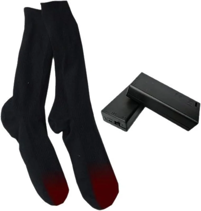 Elektrische Beheizte Socken, Gleichmäßige Erwärmung Und Isolierung - Beheizte Skisocken - für Winter Snowboarden Sport Aktivitäten Outdoor Home Reisen Familie und Freunde — Heizkleidung