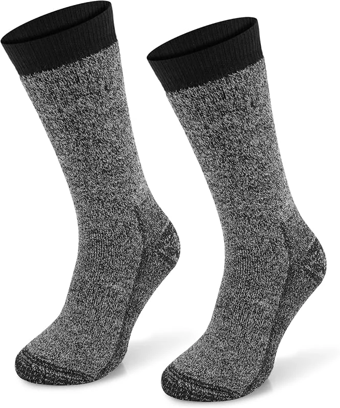 COMODO TECHNICAL SOCKS - Thermosocken - Wandersocken - Merino Socken - Socken Warm - Merinowolle 80%, für Outdoor-Aktivitäten, Antibakterielle, Atmungsaktiv — Heizkleidung