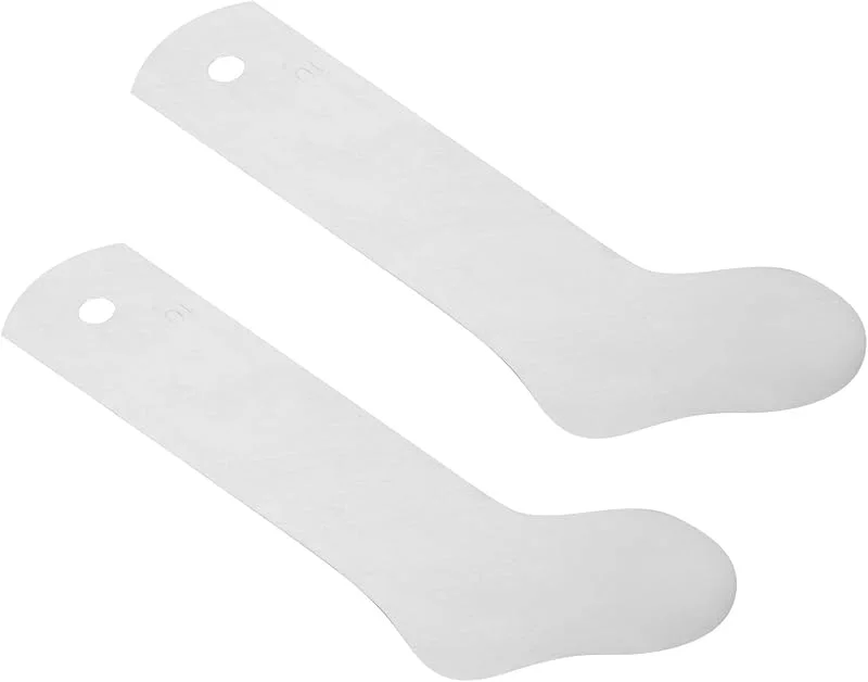 OUNONA 2 Stück Sublimations Sockenplatte für Aluminium, Weiß, Rund — Heizkleidung