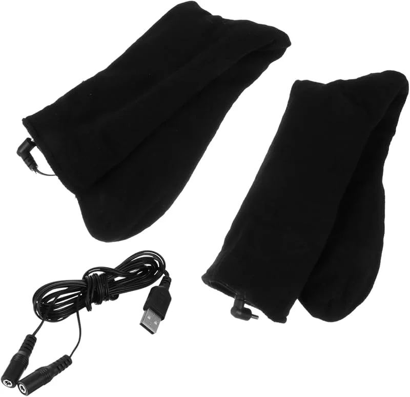 Beheizbare Socken aus Baumwolle für Winter, Camping Weihnachten Feier — Heizkleidung