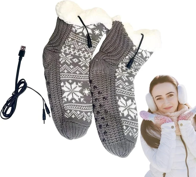 Elektrische Socken Tragbare Fußwärmer Zubehör — Heizkleidung