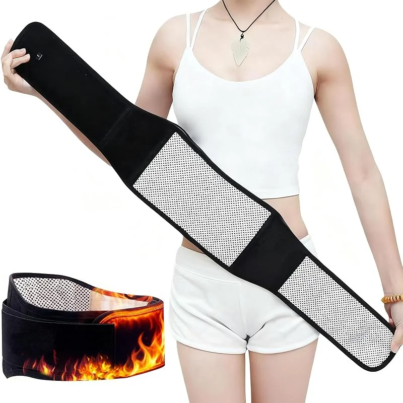 Comioke Rückenbandage, Ruckenstutzgurtel, Rückenwärmer, Magnetfeldtherapie Rückenstützgürtel, Nierenwärmer Winter, Magnettherapie Gürtel, Nierengurt Rückenstütze, Verstellbarer, Stützgürtel Band — Heizkleidung
