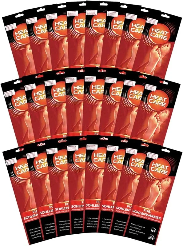 laro Heat FEET Sohlenwärmer für Schuhe, Einheitsgröße, 24 Paar — Heizkleidung