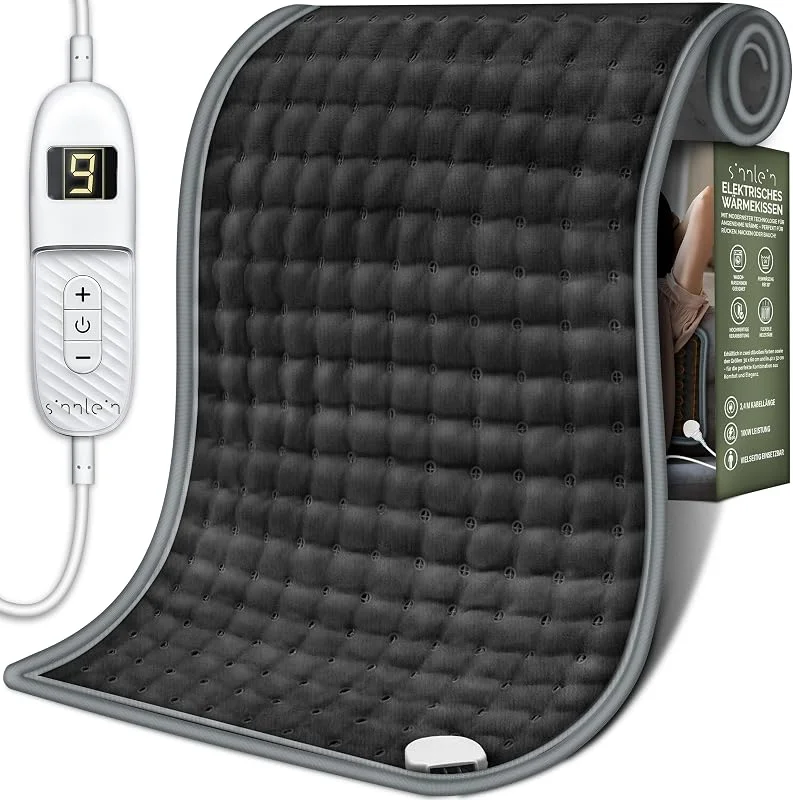 sinnlein® Heizkissen 42x32cm mit Abschaltautomatik, Wärmekissen elektrisch — Heizung Warmepumpe