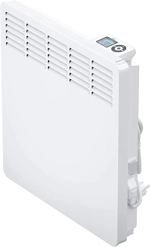 AEG Wandkonvektor WKL 755, Elektroheizung energiesparend, 750 W für ca. 9 m², TÜV geprüft, LCD-Display, Wochenzeitschaltuhr, 236532 — Heizung Warmepumpe