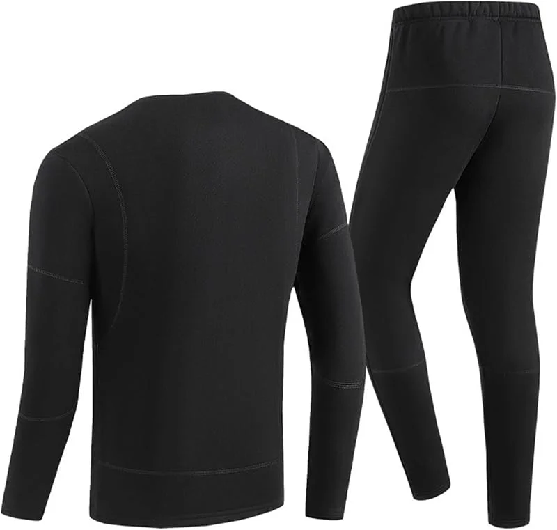 Thermounterwäsche für Herren mit beheizbarer Jacke Hose ideal bei kaltem Wetter — Heizkleidung