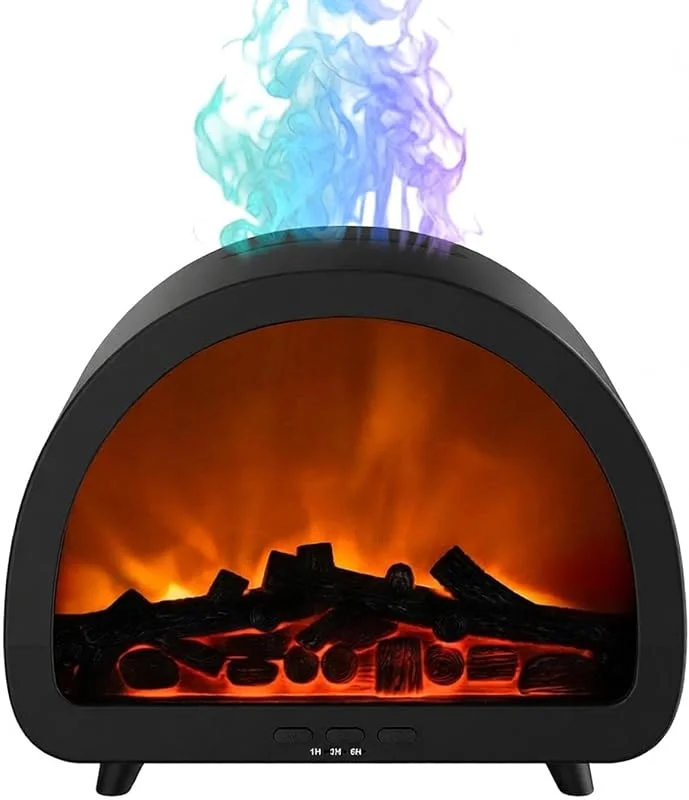 Kamin-Luftbefeuchter, Diffusor, Fernbedienung, Luftbefeuchter mit 12