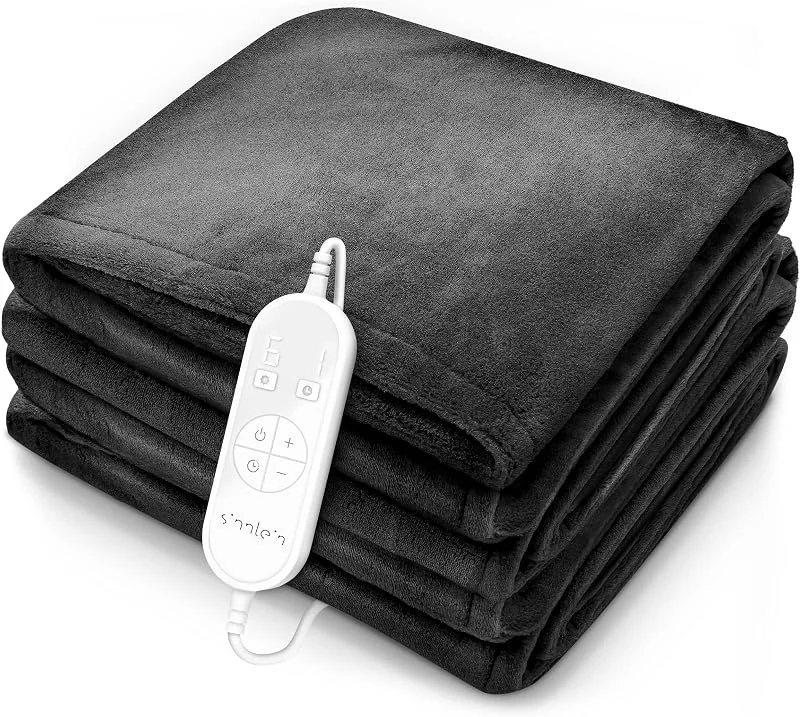 sinnlein® Heizdecke 160x120cm mit Abschaltautomatik, Wärmedecke elektrisch — Heizung Warmepumpe