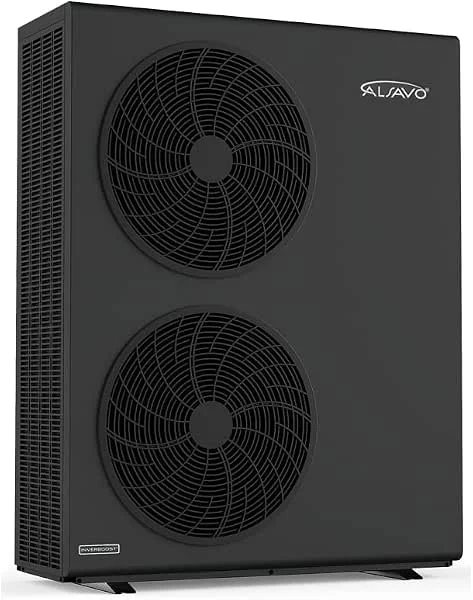 Monoblock Luft Wärmepumpe HEAT R32 16 kW, Dreiphasig mit Doppelventilator, A+++ Energieeffizienz, BaFa Förderfähig — Heizung Warmepumpe